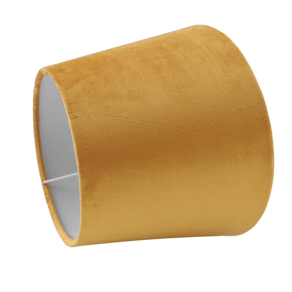 Fabric Lampshade E27 E14 Velvet Conical Decorative Lamp Replacement Shade for Table Bedside Floor Lamp