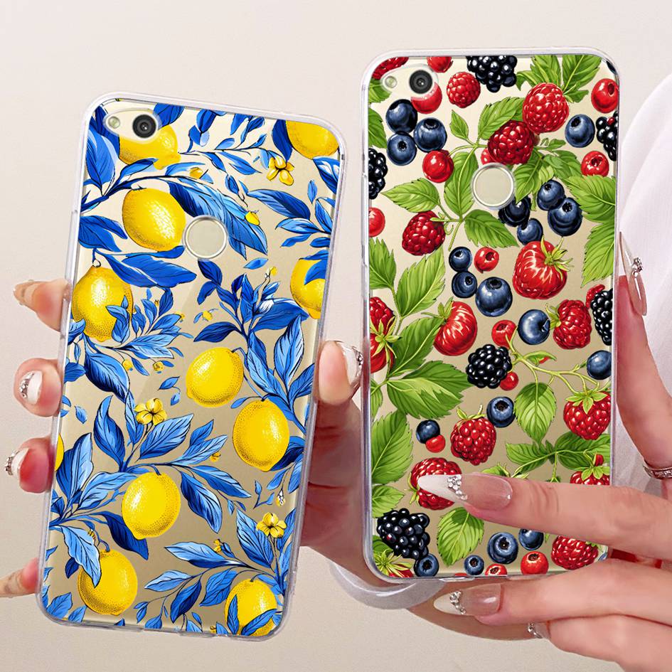 For Huawei P8 P9 Lite 2017 Case PRA-TL10 Cover Fashion Butterfly Soft Clear TPU Phone Case For Honor 8 Lite Nova Lite 2017 Funda