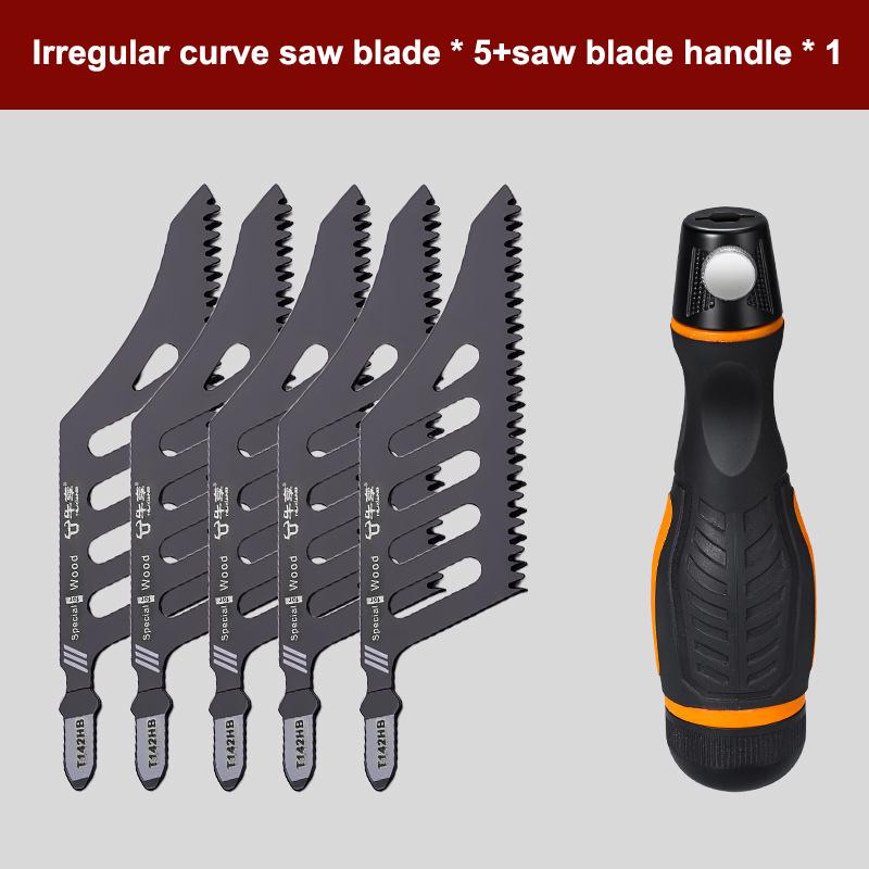 Gebogenes Stichsägeblatt Bündigschnitt Stichsägeblätter Gebogen Für Präzision T-Schaft Stichsäge Ersatzblätter Für Präzisionsschnitt