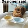 Ceramic Pet Cat Bowl Pet Drinking Water Feeding Bowl Ceramics Cat Food Dog Food Utensils Cat Dog Pet Supplies Accessories