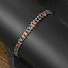 Men's Fashion Beaded Hematite Elastic Bracelet