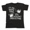 Anime T-Shirt Mens Womens Tees Top Its an Anime Thing You Wouldnt Understand Boys Girls 9/11 Yrs