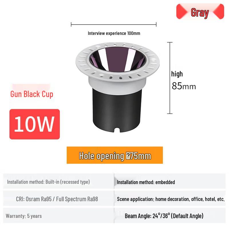 

MENGPAO Recessed LED Spotlight