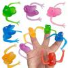 Interesting 10Pcs Dinosaur Finger Puppet Children'S Girls' Birthday Party Favorite Novelty Gift Birthday Gift Children'S Guests