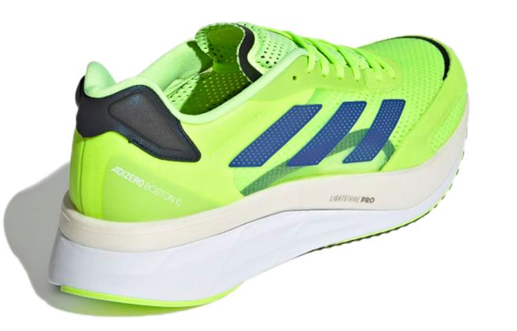 Men's Sneakers adidas Adizero Boston 10 Signal Green Sonic Ink Signal Green/Sonic Ink/Core Black