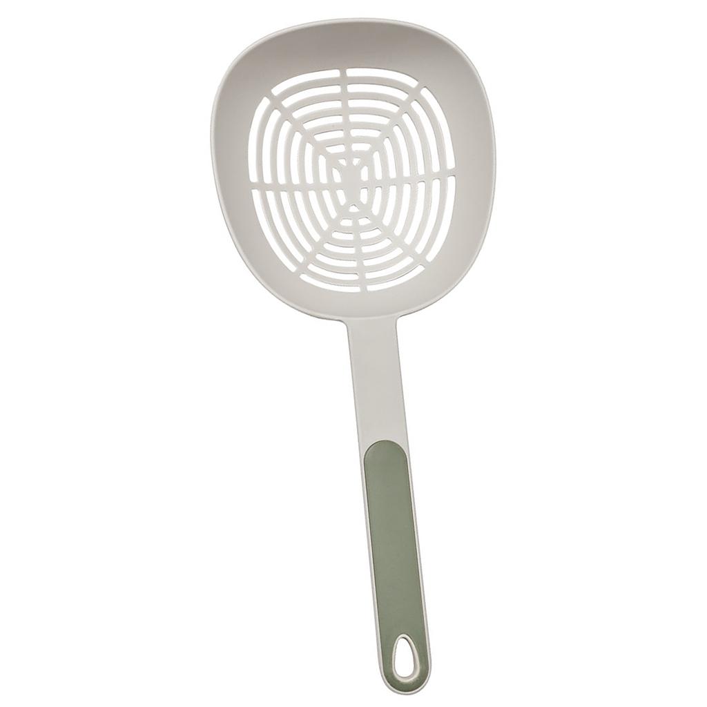Nylon Skimmer Spoon Professional Food Grade Heat Resistance Draining Large Capacity Strainer Spoon