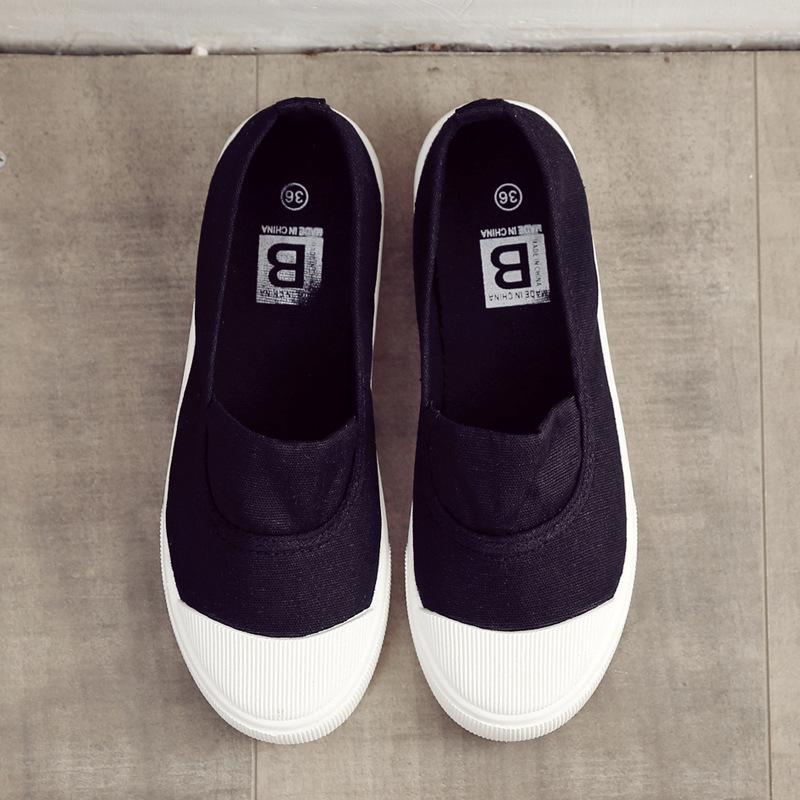 2025 Spring Canvas Shoes: Unisex Casual Low-Cut Flats in Korean Style