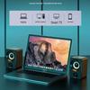 X9 Compact USB Desktop Speaker - Mini Audio Subwoofer for Laptop  