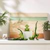 Creative Modern Miniatures Collectible Table Desk Decor Frog Sculpture Yoga Frogs Figurine Decoration Sculpture Statue