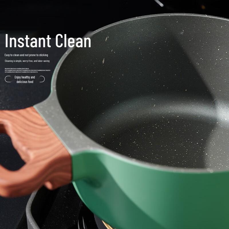 Zhi Shi Smaragdgrüner Antihaft-Suppentopf