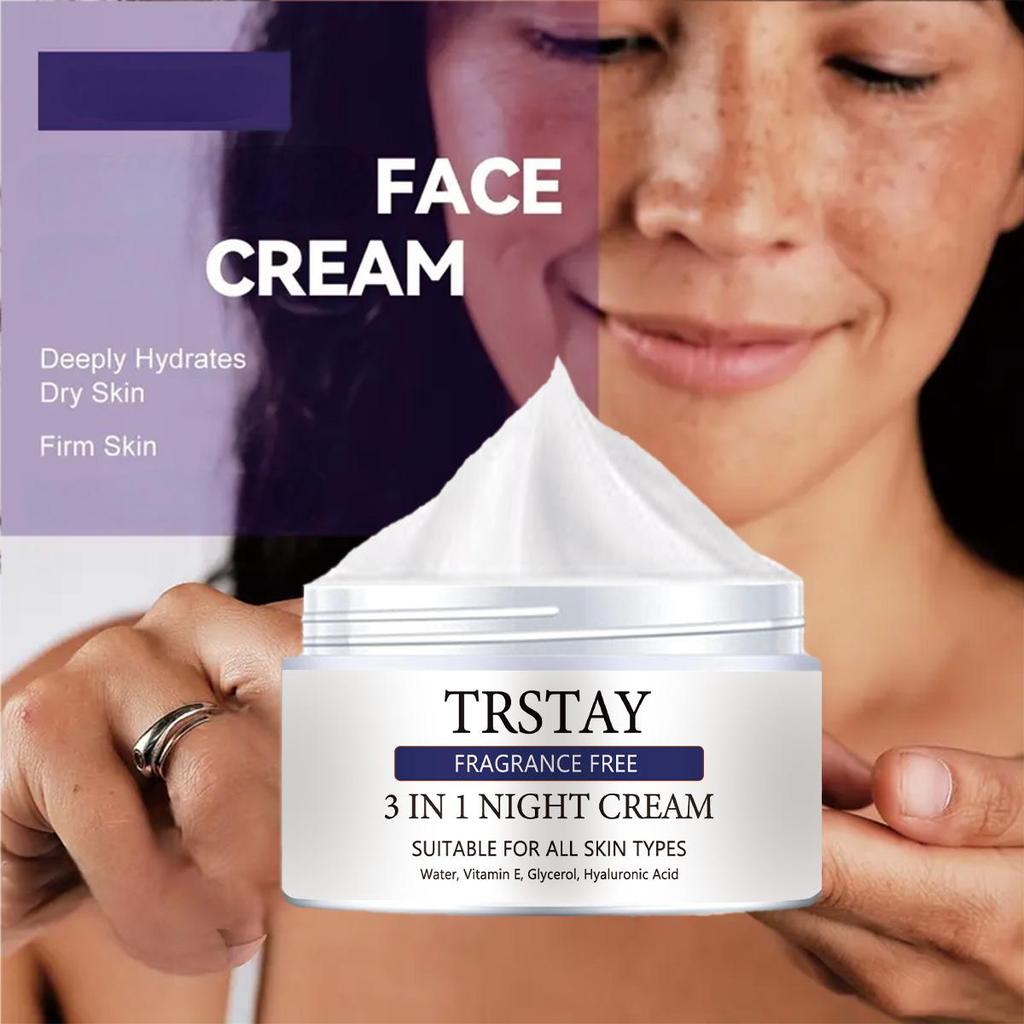 Delikatny i niepodrażniający krem nawilżający przeciwstarzeniowy z retinolem nawilża i rozjaśnia cerę, pozostawiając skórę miękką i wyrafinowaną