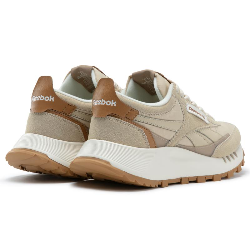 Reebok CL LEGACY W+ Low Top Running Shoes Unisex Beige Sneakers 24FRC903U1GM0