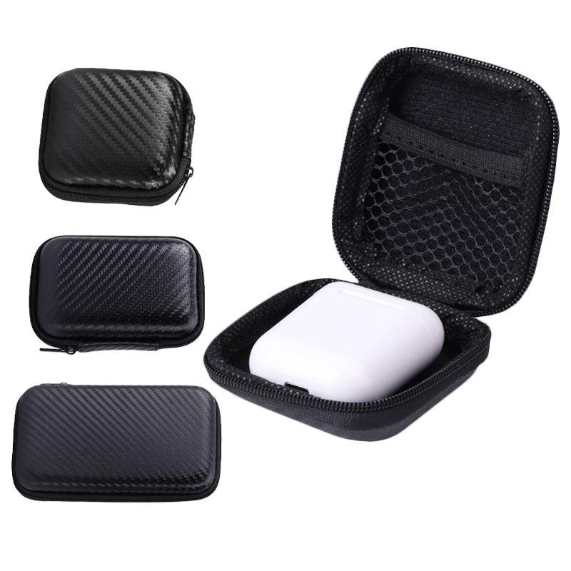 Tragbare Aufbewahrungstasche für Kopfhörer, Mini-Größe, stoßfestes EVA-Material schützt Kopfhörer und Gadgets