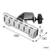 Tajima Safe System Clamp-Type 6-Pack for Safe Holder Step Ladders, Metal, Silver