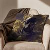 Solid Snake Game Rainbow Six Pillow Case Square DoubleSided Printing Short Plush Sofa Cushion Cover Bedroom Bedside Pillow