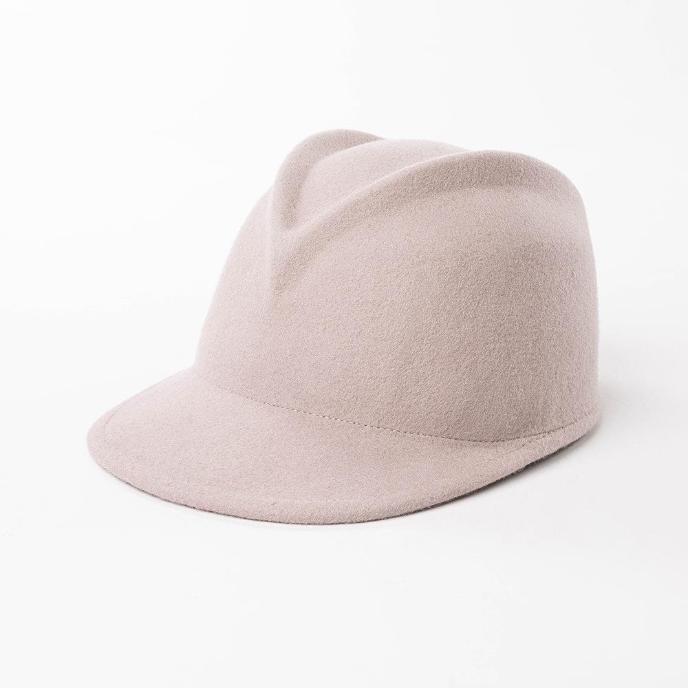 100% Wool Autumn Winter New Fashion Casual Equestrian Hats Ladies Outdoor Shopping Thermal Caps Unisex Women Party Fedora Hats