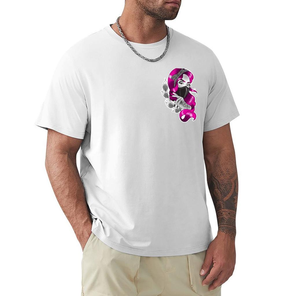 Colour Chola - Bonnie B’s Tattoo Studio T-Shirt Cute Tops Vintage T Shirts Sweat Shirts Graphic Tees Graphic Tshirt Men