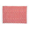 50x70cm Handwoven Cotton Chenille Doormat, Honeycomb Textured Entrance Mat, Non-Slip Washable Absorbent Floor Rug for Kitchen Bathroom Hallway Bedroom