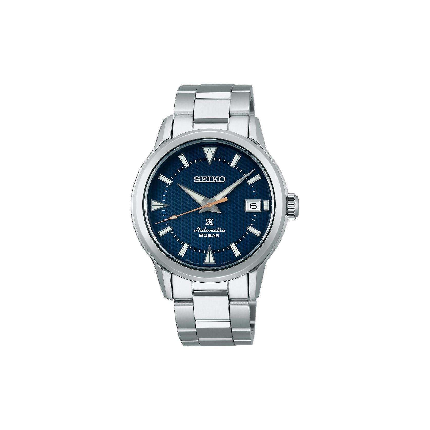 SEIKO Prospe Collection Mechanical Movement Stainless Steel Strap Watch Men s Watches Blue Dial SPB249J1 Blue Dial