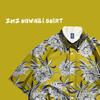 American Casual Summer Short Sleeve Flower Shirt Hainan Island Vacation Flower Shirt Men'S Couple Thai Short Sleeve Flower Shirt
