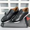 European Luxury Genuine Leather Mens Casual Oxford Shoes Plus Size 46 Autumn Winter Handmade Elegant Lace-Up Sneakers for Men