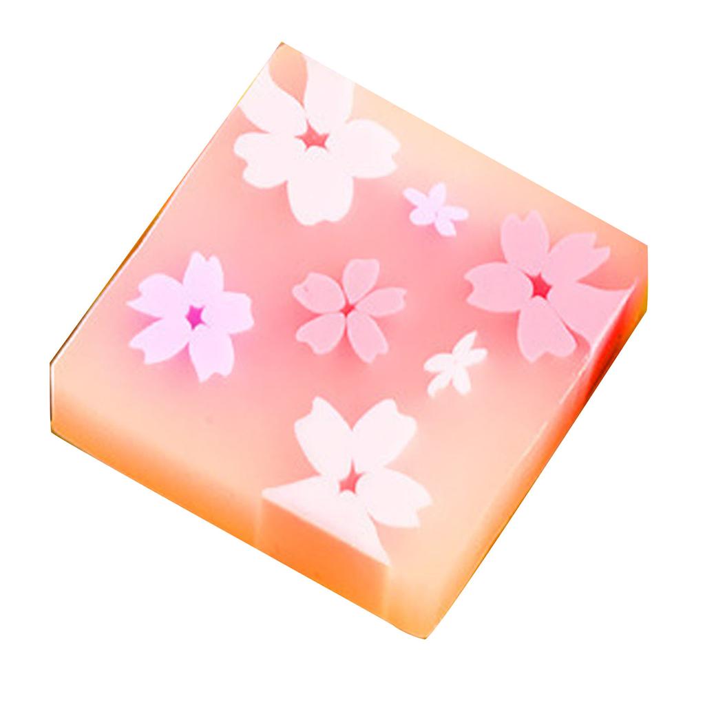 Aesthetic Erasers PVC Creative Blossom Shaped Eraser Efficient Residue Free Drawing Eraser for Stude