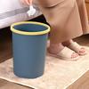 Trash Bin Plastic Exquisite Modern Garbage Container Can for Bathroom Kitchen Living Room Small