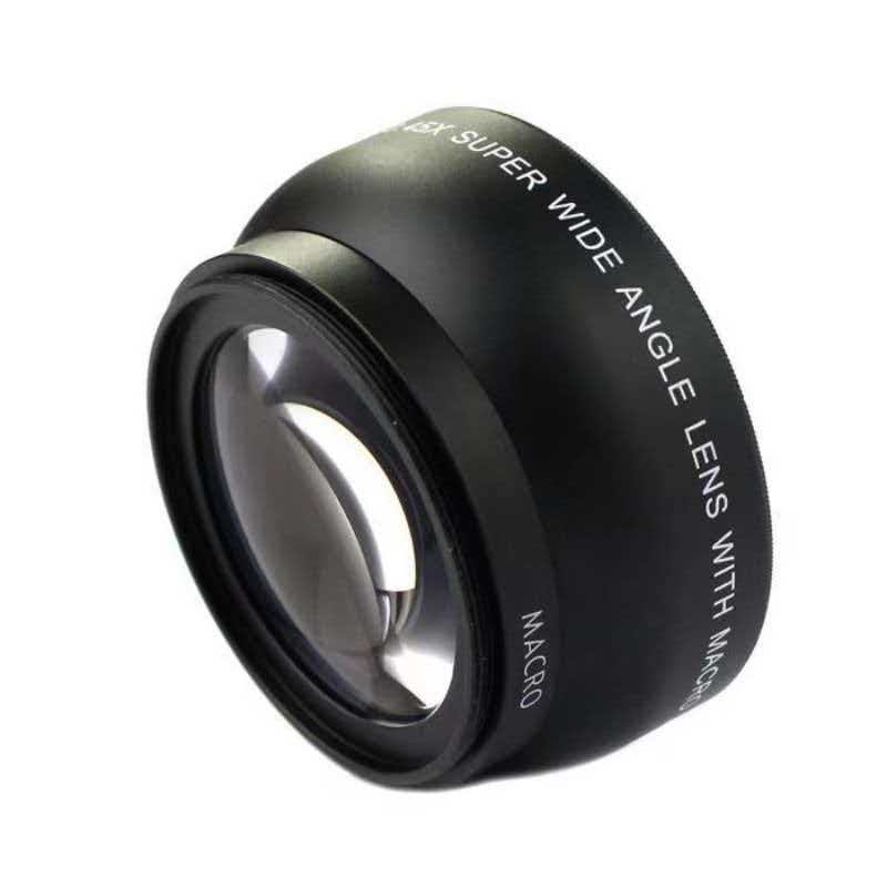 52MM 0,45x Weitwinkelobjektiv Makroobjektiv für D5000 D5100 D3100 D7000 D3200 D80 D90 D3200 18-55MM Kamera