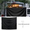 Car Door Privacy Preservation Curtains Cover With Hooks For Outdoor Shower Curtain Pure Cloth Sun Visor Blinds Cover Car-St O3R1