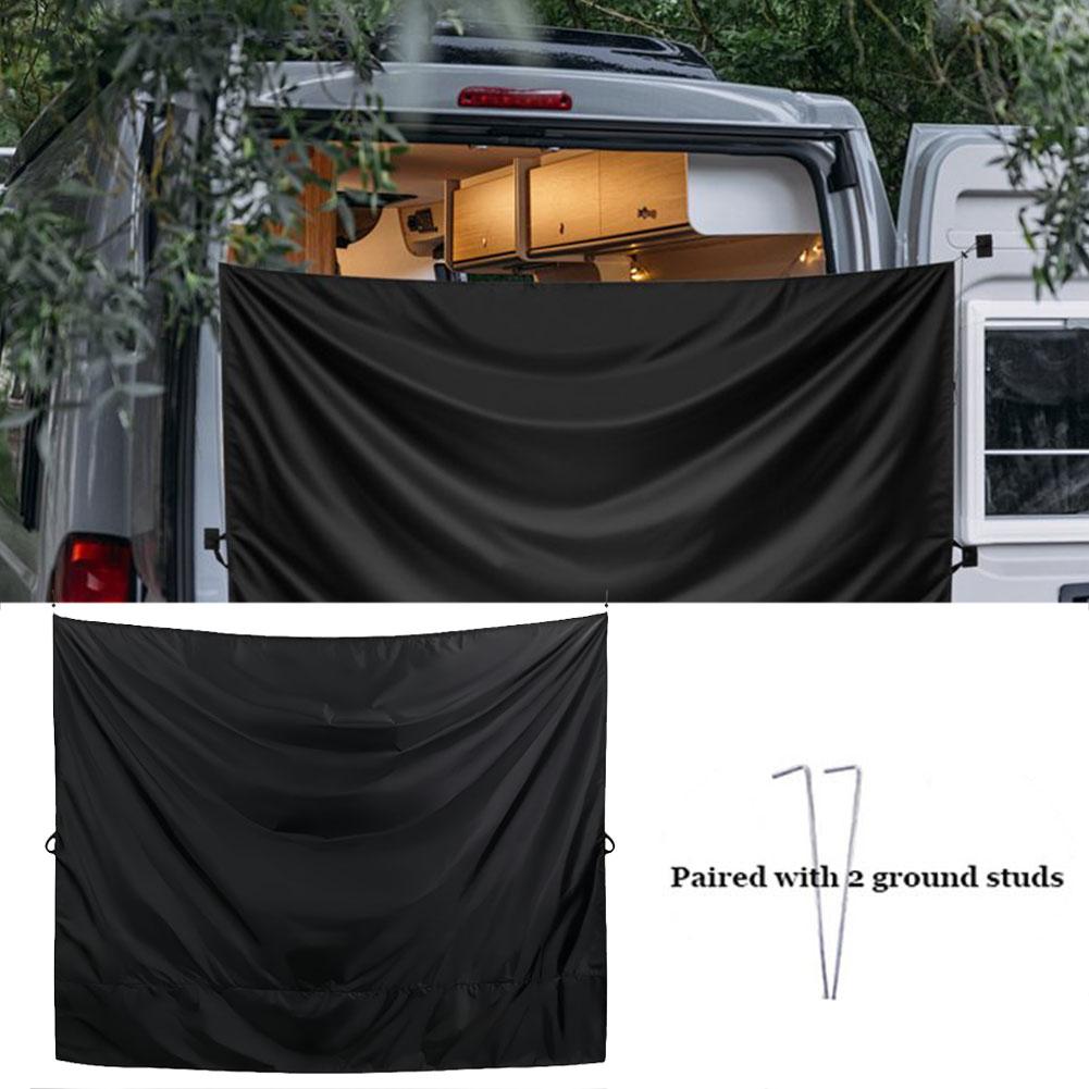 71x91IN Van Privacy Curtain in Cab or Rear Light Blocking Cab Divider Curtains Campervan Kit for Van RV Truck Travel Nap Camping