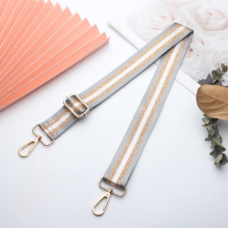 Wide Adjustable Canvas Shoulder Bag Strap - 3.8cm, DIY Accessory, Free Shipping