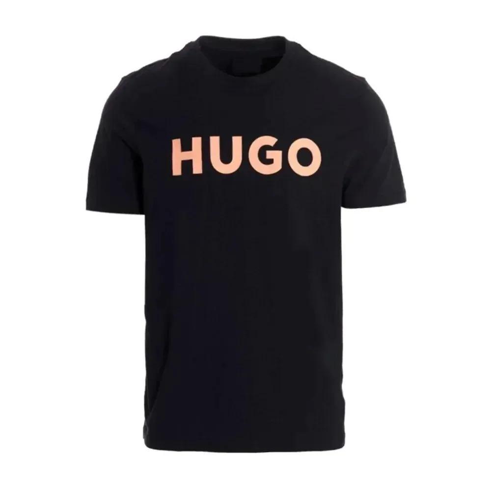 Hot Sale Men Women Fashion Summer Hugo Print Cotton T-shirt Brand Short Sleeve Tshirt Clothes Designer Luxury Tee Tops T Shirt