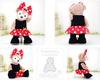 cushu cush Duffy and ShellieMay Plush Costumes, Made in Japan, Mickey Mouse & Minnie Mouse Coordination, Cute Romper and Dress with Shoes (cds398s)