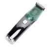 Cordless Vacuum Hair Trimmer Low Noise Strong Power LED Display Water Proof 1400mAh Men Vacuum Grooming Set for