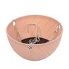 1 PC Fashion Succulent Plant  Balcony Bracketplant Flower Pots Hanging Basket Rattan Pattern Chains Flowerpot