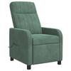 Massage Recliner Sea Green Velvet (V)