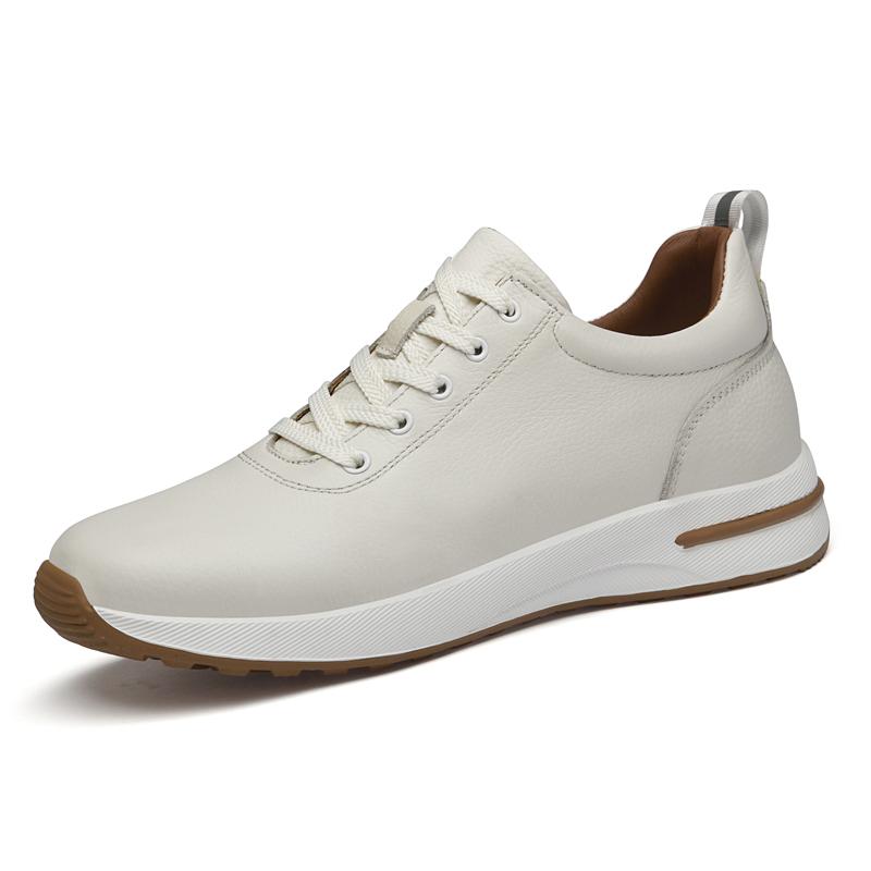 Fashion Summer Genuine Leather Shoes Handmade Casual Shoes Fashion Designer Tenis Masculino All-match Male Skateboard Footwear Sneakers