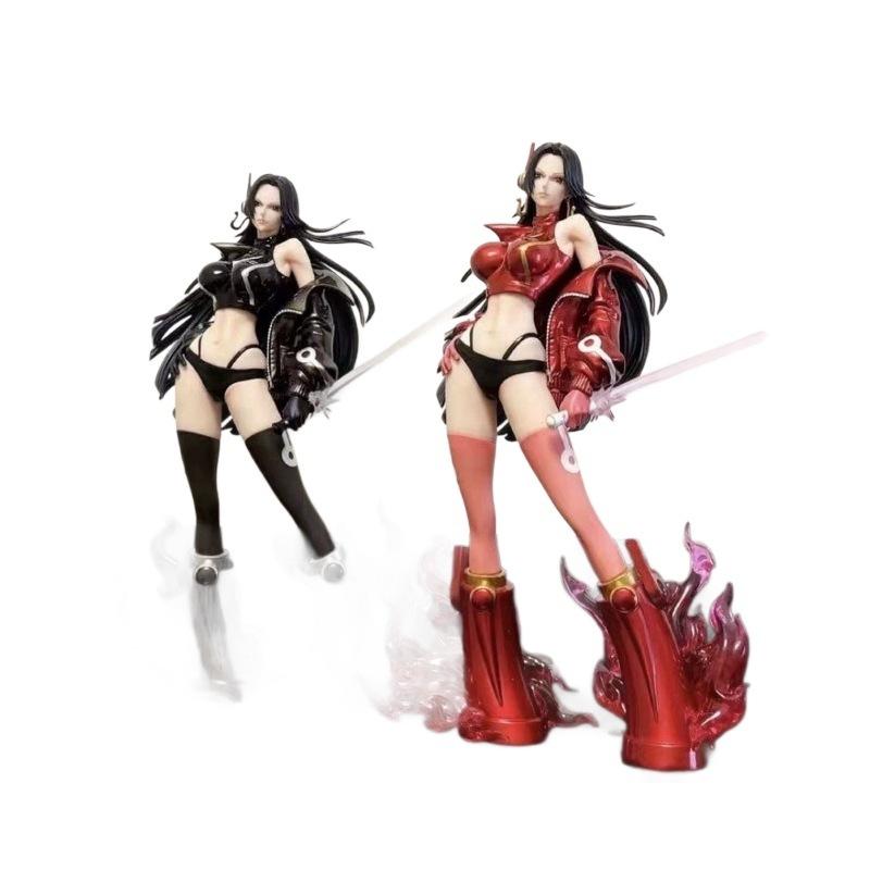 One Piece Boa Hancock Gk Statue Anime Action Figure Collectible Model Desktop Decoration Boxed Ornament For Anime Enthusiasts