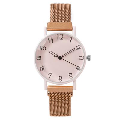 Digital Student Ladies Watch Women's Watch Magnet Strap Quartz Watch