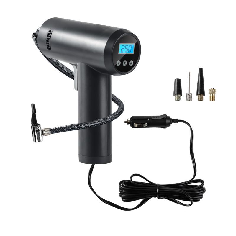 Handheld Wireless Car Inflation Pump Mini Portable Tire Inflator For Bicycle Electric Vehicles 1 Set Charging Function
