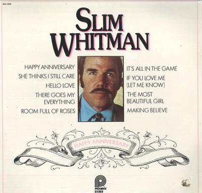 LP Schallplatte SLIM WHITMAN - Happy Anniversary SPC3590 Pickwick 1978 US Country/Folk Gebraucht