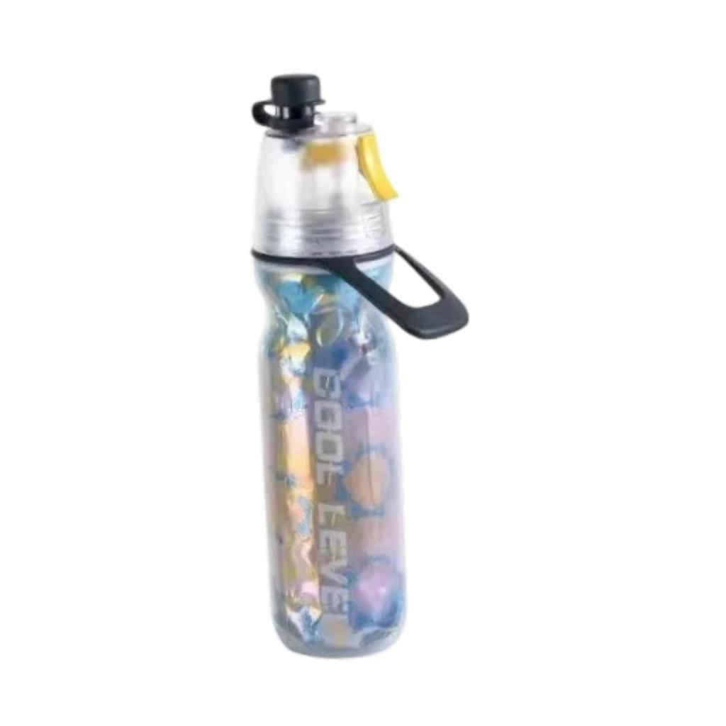Misting Bottle 500ml 2 in 1 Mist & Sip Insulated Portable Spray Water for Outdoor Gym Soccer