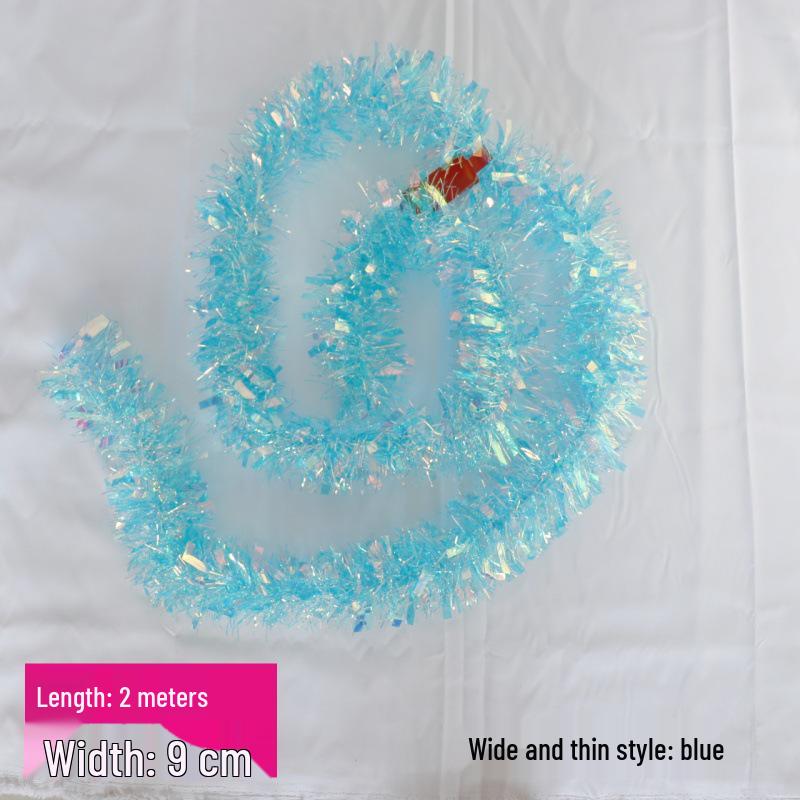 Sedmibarevný vlněný proužek na vánoční a narozeninové dekorace