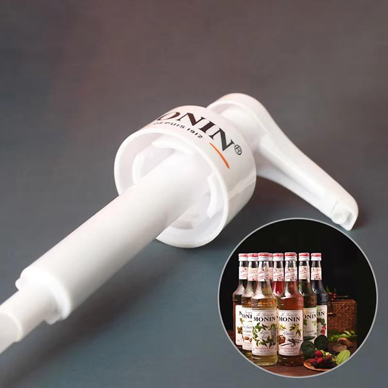1/3pcs Coffee 1 Liter Dispenser Syrup Pump Black Liquid Dispenser for Monin Syrup 10Ml