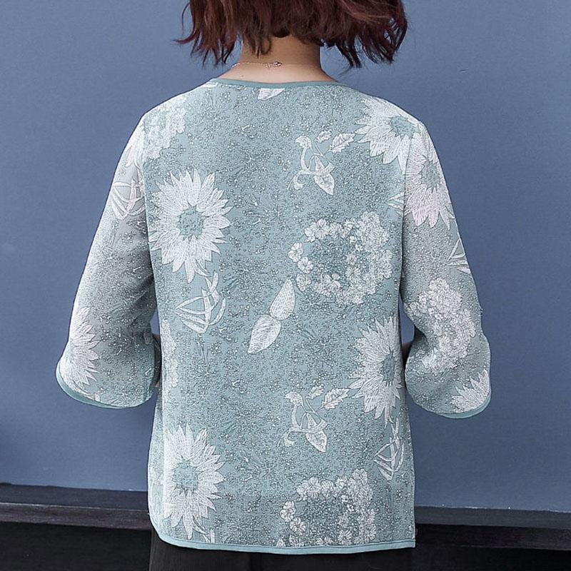 Pół rękaw szyfonowe bluzki koszule O-Neck kobiety wiosna lato styl szyfonowa Blusas Lady Casual topy Plus rozmiar L-5XL