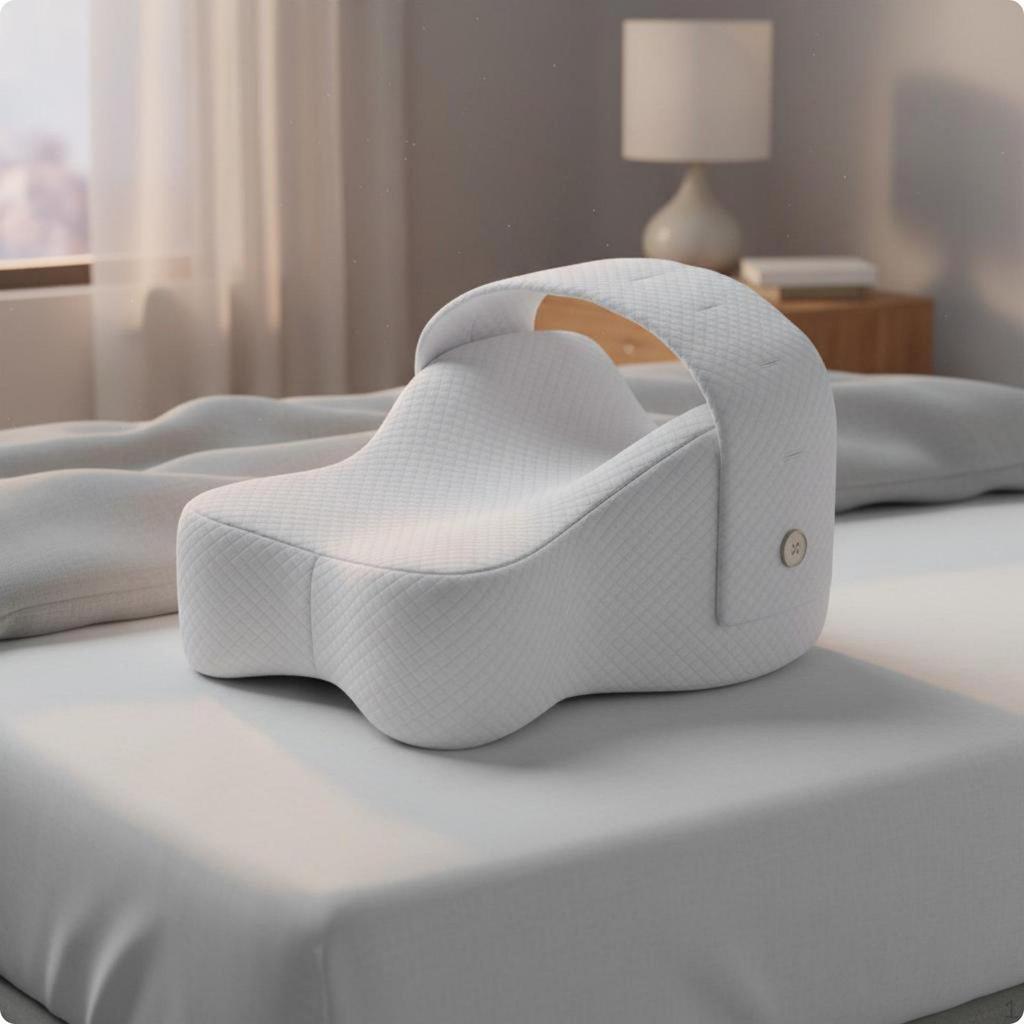 Lateral Sleeper Leg Pillow Spinal Alignment Support Memory Foam Knee Relief Ergonomic