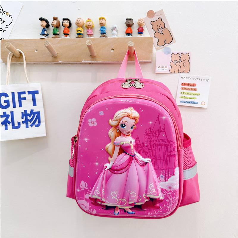 Kindergarten Primary School Students Schoolbag Cartoon Cute Foreign Style Printing Children'S Backpack Anti-Lost Children'S Bag