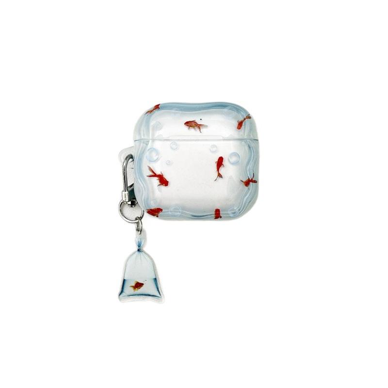 Applicable to AirPods1/1/1 Apple AirPods Pro1 Koi wireless Bluetooth anti-drop earphone cover protective case