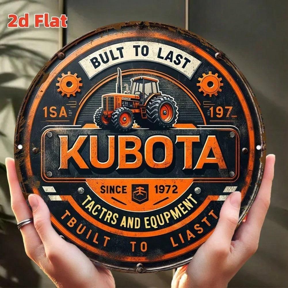 Vintage Tractor Metal Tin Sign Farmhouse Decor Retro Wall Art 20x20 разноцветный