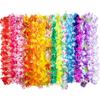 10/20/50pcs Hawaiian Flower Wreath Necklace Summer Tropical Birthday Party Decoration Luau Wedding Artificial Flower Garland Lei 5